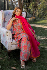 3-PC Printed Lawn Suit CPM-5-06