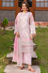 3-PC Unstitched Embroidered Lawn Collection RANG E BAHAR VOL 02 CRB6-12