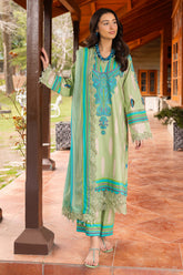 3-PC Unstitched Embroidered Lawn Collection RANG E BAHAR VOL 02 CRB6-13