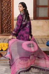 3-PC Unstitched Chunri Embroidered Lawn Collection CH4-08