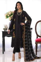 3-PC Unstithced Schiffli Lawn Collection CT4-02