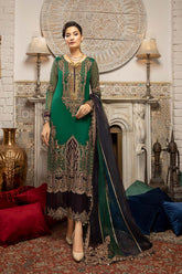 3-Pc Charizma Unstitched Formal Chiffon Collection DJ22-01