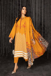 3-Pc Charizma Unstitched Pashmina Shawl Suits CPW22-55