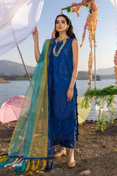 3 Pc Unstitched Embroidered Lawn