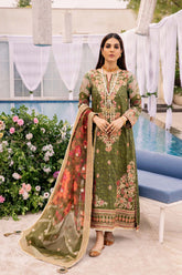 3-Pc Charizma Unstitched Viscose Silk Collection CNW22-07