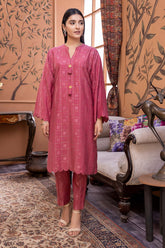 2 Pc Leather Peach Ready to Wear