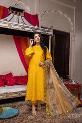 Unstitched Embroidered Lawn