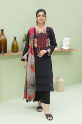 3-Pc Printed Lawn Unstitched With Voil Dupatta CP22-044