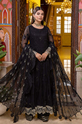 3 Pc Unstitched Embroidered Chiffon CCE21-03