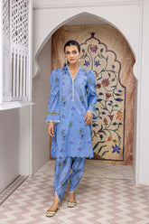 2 Pc Digital Printed Lawn CPM22-15