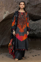 3-Pc Unstitched Premium Lawn Collection SN4-07