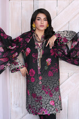 3-PC Unstitched Printed Lawn Shirt with Chiffon Dupatta and Trouser CPS4-06