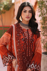 3-PC Unstithced Sequins Embroidered Lawn Collection AG4-04