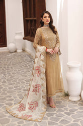 3-Pc Charizma Unstitched Premium Chiffon DD23-02