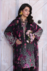 3-PC Unstitched Printed Lawn Shirt with Chiffon Dupatta and Trouser CPS4-06