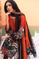 3-PC Unstithced Sequins Embroidered Lawn Collection AG4-10