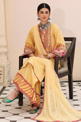 3-PC Embroidered Lawn Shirt with Chiffon Dupatta and Trouser CNP-4-010