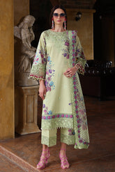 3-PC Unstitched Embroidered Lawn Collection CRB5-01S