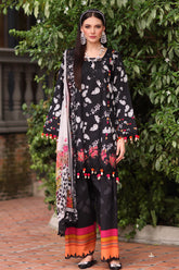 3-PC Unstitched Embroidered Lawn CH6-21