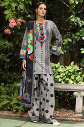 3-Pc Unstitched Printed Staple Suit AWP5-04