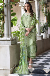 3-PC Unstitched Embroidered Printed Lawn Collection CMR5-04