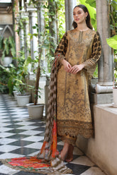 3-PC Unstitched Embroidered Printed Lawn Collection CMR5-05