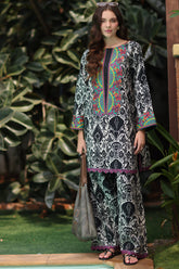 2-PC Embroidered Cotton Suit CNP-5-07Z