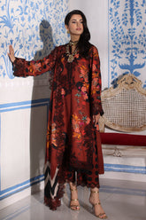 3-PC Embroidered Shawl Collection Suit CCW4-15 P