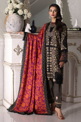 3-PC Embroidered Shawl Collection Suit CCW4-13 P