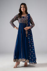 3-PC Embroidered Chiffon CMA-6-289