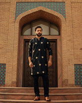 ETHNIC BLACK SUIT CMP-27