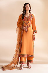 3-PC Stitched Embroidered CMA-6-360