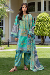 3-PC Unstitched Printed Lawn C-Print Vol 4 CP6-31