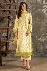 3-PC Stitched Embroidered Lawn SLC27-01P