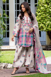 3-PC Unstitched Printed Lawn C-Print Vol 3 CP6-23