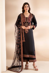 3-PC Stitched Embroidered CMA-6-359