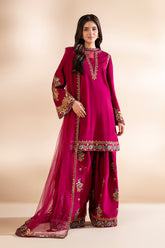 3-PC Stitched Embroidered CMA-6-313