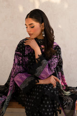 3-PC Unstitched Printed Lawn Shirt with Chiffon Dupatta and Trouser CP4-10