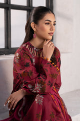 3-PC Unstitched Printed Lawn Shirt with Chiffon Dupatta and Trouser CP4-14