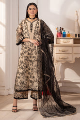 3-PC Embroidered Organza Suit CMA-5-025