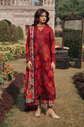 3-pc Unstitched Embroidered Printed Staple DSCW5-18