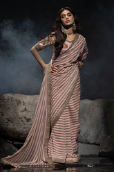3-PC Stitched Premium Saree Collection CSS6-02P