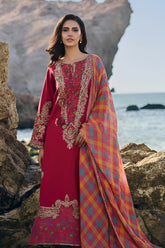 3-PC Unstitched Embroidered Lawn Collection CSN6-05