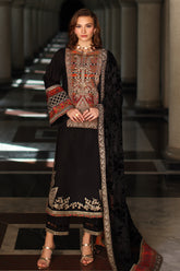 3-pc Unstitched Embroidered Dyed Leather Shirt PSW5-21