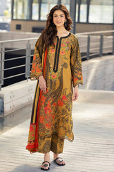 3-PC Unstitched Embroidered Lawn Collection AG6-01