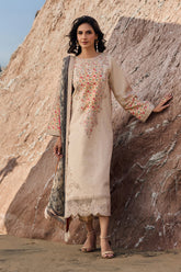3-PC Unstitched Embroidered Lawn Collection CSN6-01