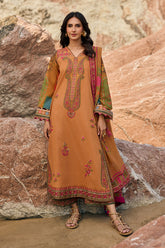 3-PC Unstitched Embroidered Lawn Collection CSN6-02