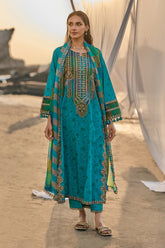 3-PC Unstitched Embroidered Swiss Collection CSM6-05