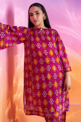 2-PC Printed Cotton Shirt and Trouser CPM-4-274