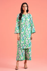 2-PC Printed Lawn Shirt with Trouser SCPM3-0011